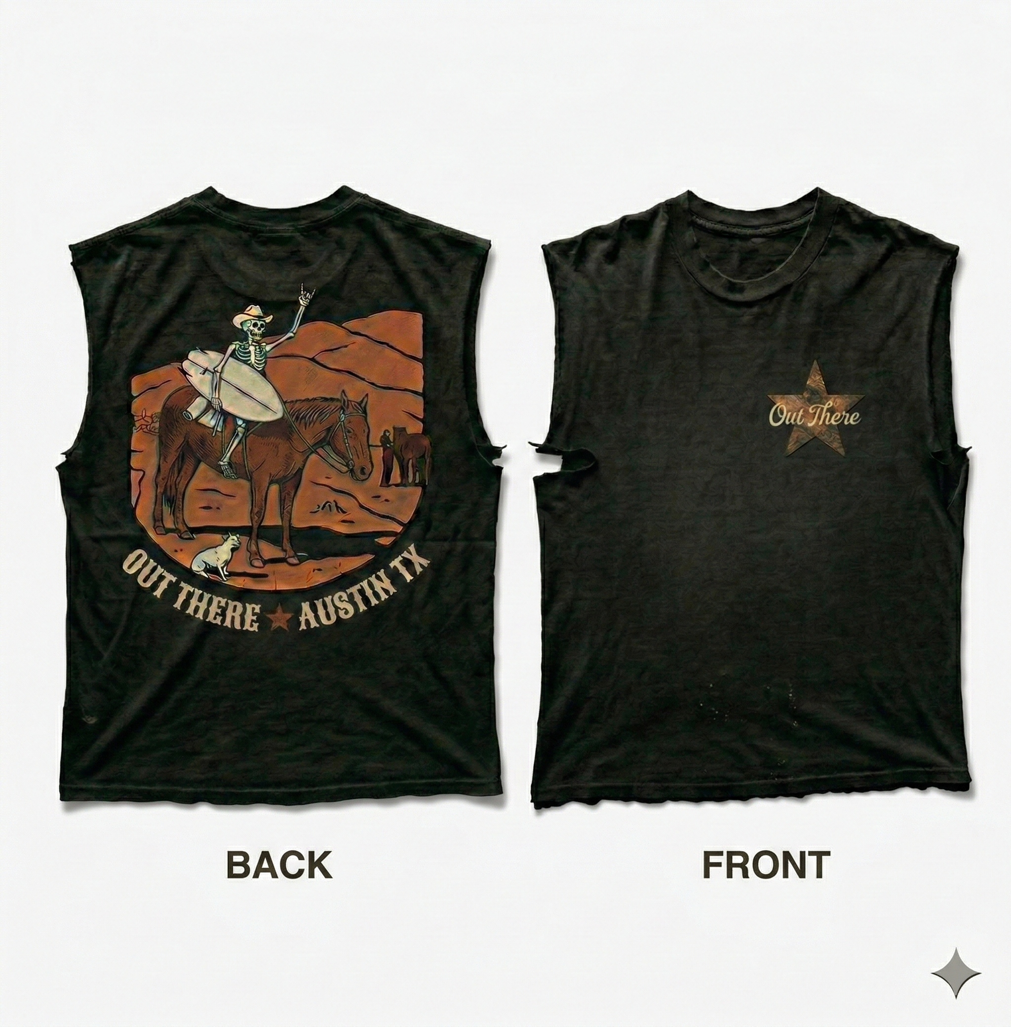 Out There Cowboy Drummer T