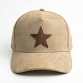 Tan Suede Buckle-Back — front